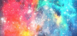 红紫渐变星空背景高清