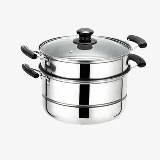 双层蒸锅设计素材免抠