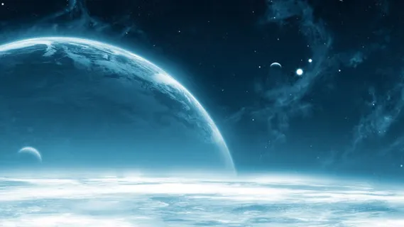 夜晚蓝色光效背景地球星空宇宙素材免抠背景banner海报元素 夜晚蓝色光效背景地球星空宇宙素材免抠背景banner海报元素