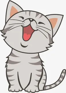 卡通小猫萌宠logo免抠手绘/卡通卡通元素