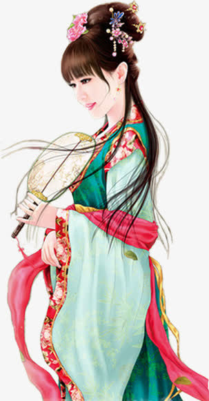 古代美女免抠