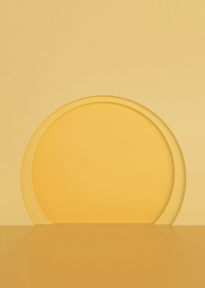 黄色立体电商背景简约高清