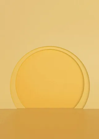 黄色立体电商背景简约高清