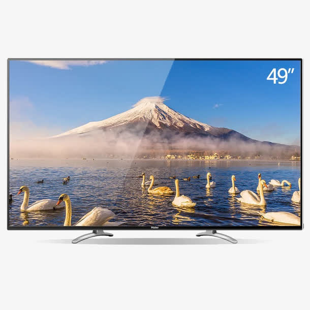 彩色大屏电视机免抠