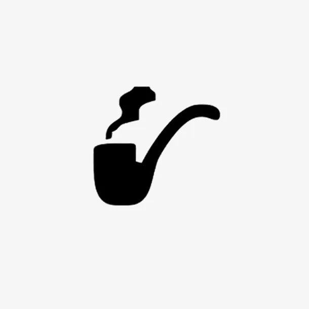 烟灰斗男士标志logo免抠