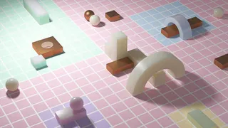 可爱卡通背景图