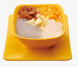 蔬菜水果糖水香芋西米露免抠