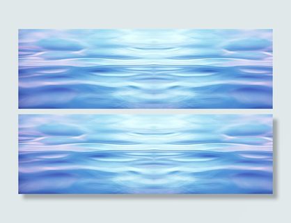 蓝色水波透亮背景高清