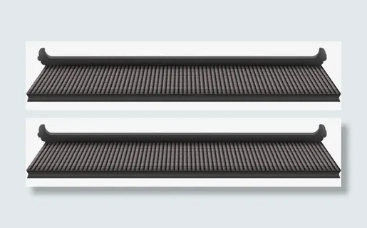 复古的庭院屋顶素材免抠