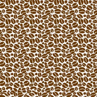 咖啡豆底纹背景免抠图