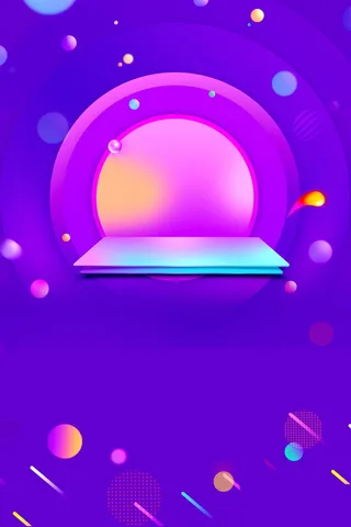 流体渐变商场促销PSD素材高清