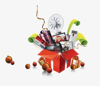 家电礼品盒免抠