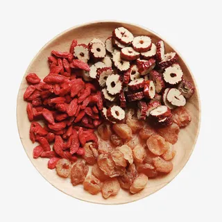 桂圆红枣枸杞免抠