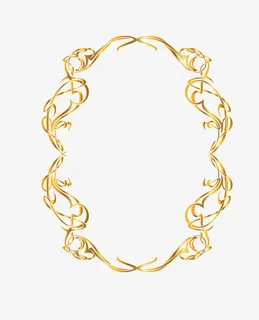 椭圆形边框png免抠