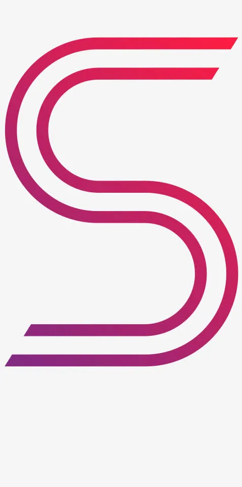 合成渐变效果英文字母s免抠