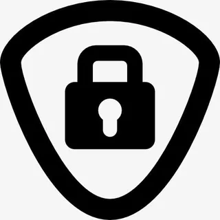 挂锁盾图标免抠