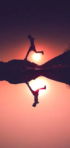 夕阳下的你，真帅高清