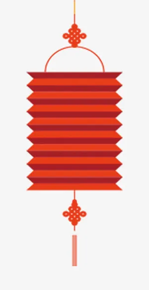 中国风大红灯笼免抠