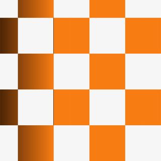 橙色格子背景