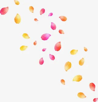 落花漂浮物免抠