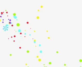 彩色小圆点背景