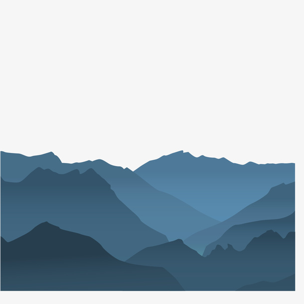 绵绵山岭免抠