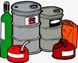 危险品易燃物品免抠