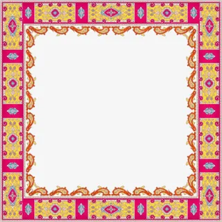 手绘边框纹理免抠