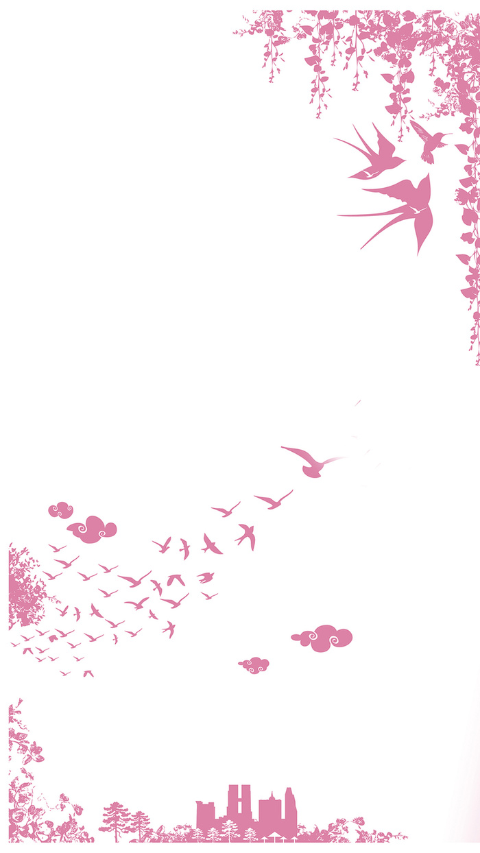 春天H5背景高清