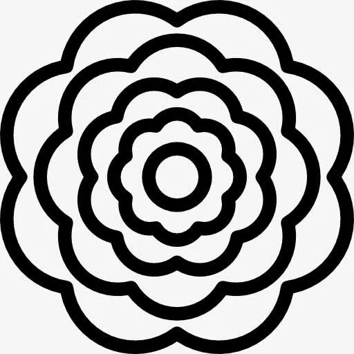 牡丹图标免抠