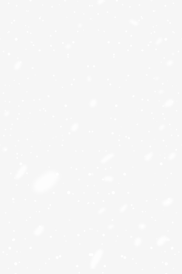 白色冬天雪花免抠