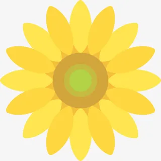 向日葵图标免抠