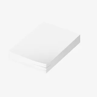 白色复印纸免抠