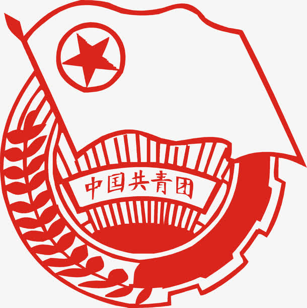 团旗团徽矢量图免抠