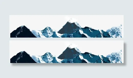 连绵起伏的群山免抠