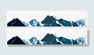 连绵起伏的群山免抠