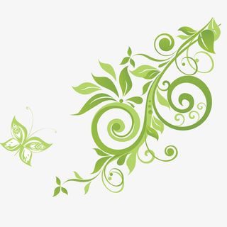 春天树叶藤蔓免抠