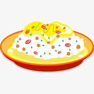 卡通手绘食物 美味 美食 粤菜免抠