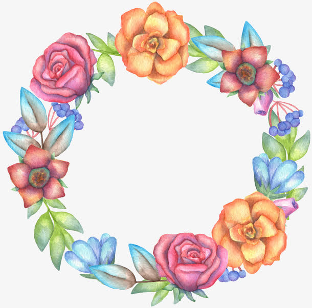花卉花环免抠