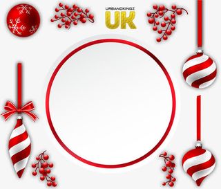 圣诞节边框免抠