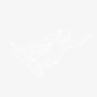 滑雪比赛手绘矢量图免抠