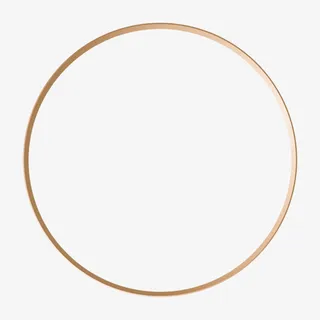 金色渐变圆环免抠