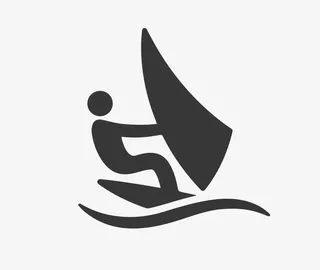 帆船水上运动免抠