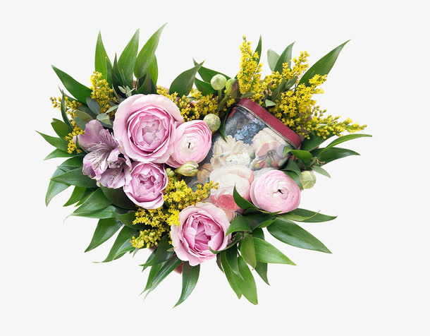 一束鲜花免抠