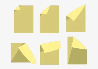 掀起来的铝箔纸免抠