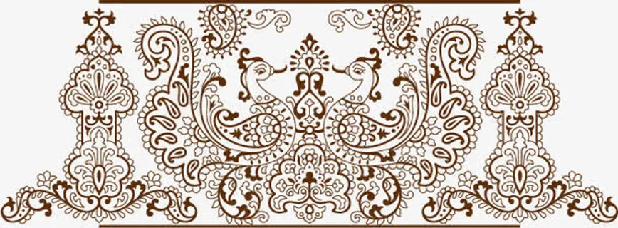 矢量花纹壁纸免抠