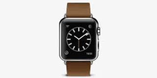 苹果棕色扣现代产品手表苹果产品免抠