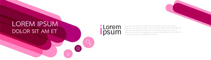 时尚横幅条幅设计矢量素材,时尚,几何多边形,横幅高清