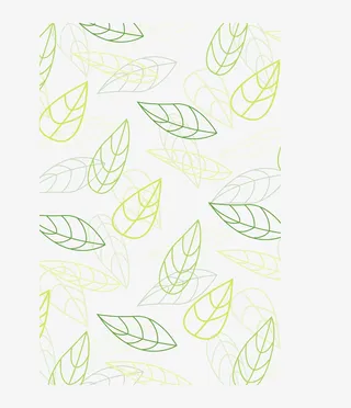 免扣茶叶底纹免抠漂浮叶子元素
