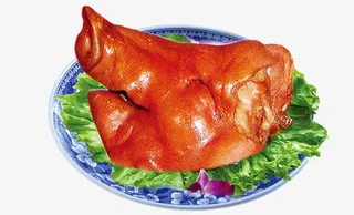 卤猪头肉免抠